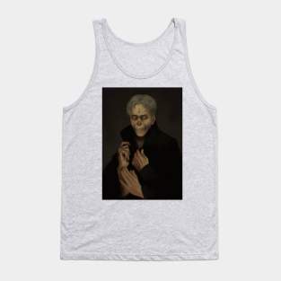 horror realistic painting Tank Top